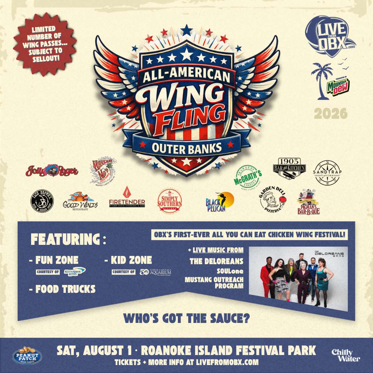 WING FLING – OUTER BANKS
