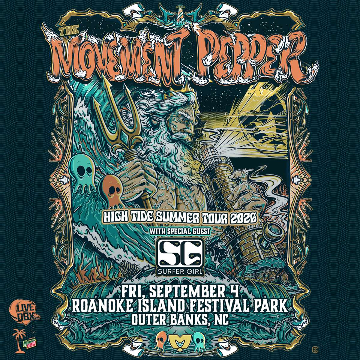 The Movement & Pepper – HIGH TIDE SUMMER TOUR
